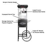 Vintage Style Popcorn Machine and Cart - Image 3