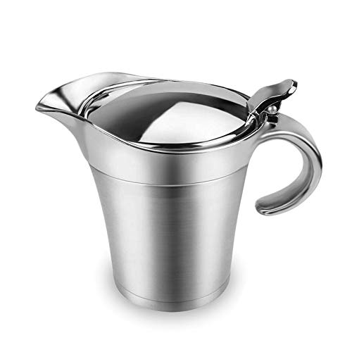 Dining Experience with the Stainless Steel Gravy Boat Sauce Jug - 26oz of Culinary Delight