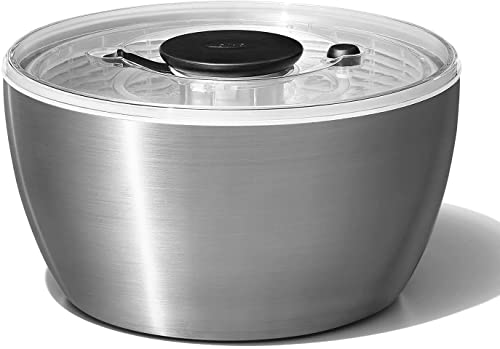 OXO Stainless Steel Salad Spinner