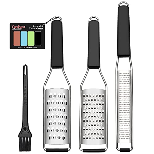 Cambom Cheese Grater Citrus Zester Lemon Zester Pack
