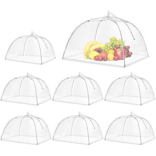 Pop-Up Mesh Screen Food Cover Tent Umbrella