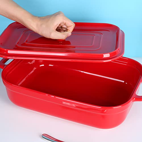 Ceramic Casserole Dish with Lid for Oven Safe