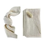EH Linen Thick Gauze Cloth Napkins 6 Pack