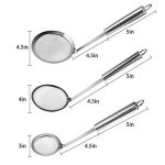 Hot Pot Fat Fine Mesh Skimming Grease and Foam Strainer Oil - Image 2