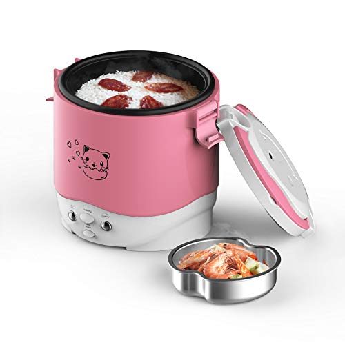 Pink Portable Travel Small Rice Cooker