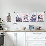 4th of July Kitchen Towels Sets of 4 - Image 6