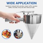 Kndatle Stainless Steel Pancake Batter Dispenser - Image 3