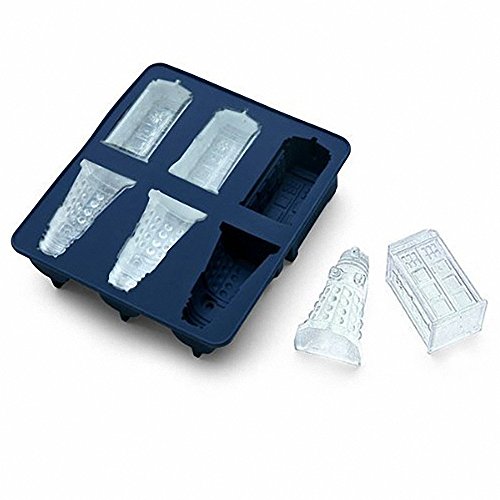 MoldFun Tardis & Daleks Silicone Mold for Chocolates