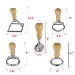 HYDDNice Ravioli Stamp Maker Cutter with Roller Wheel Set - Image 2