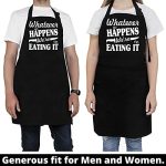 Funny Aprons For Men, Women With Pockets - Image 4