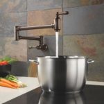 Delta Faucet Traditional Oil Rubbed Bronze Pot Filler Faucet - Image 2