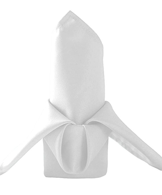 Lukeville Luxury Linen 100% Pure Soft Cotton Dinner Napkins