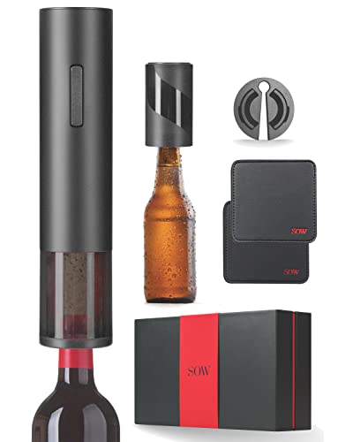 Electric Wine Opener with Foil Cutter