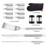 Heavy Duty Barbecue Grill Utensils with Aluminium Case - Image 3