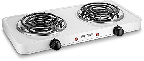 Kitchen Countertop Cast-Iron Double Burner