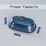 Elegant Porcelain Butter Dish with Handle – Perfect for Countertops & Kitchens - Image 2
