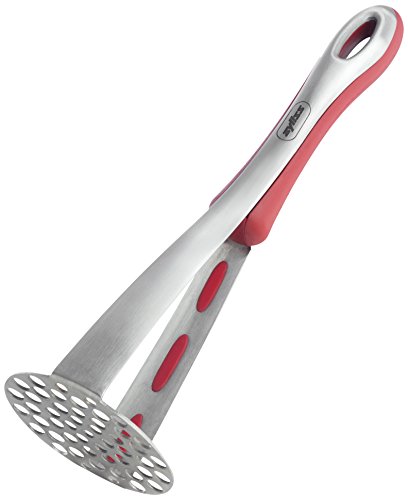 Stainless Steel , Red and Silver