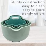 Non-Skid Nesting Bowls with Spouts and Handles - Image 2