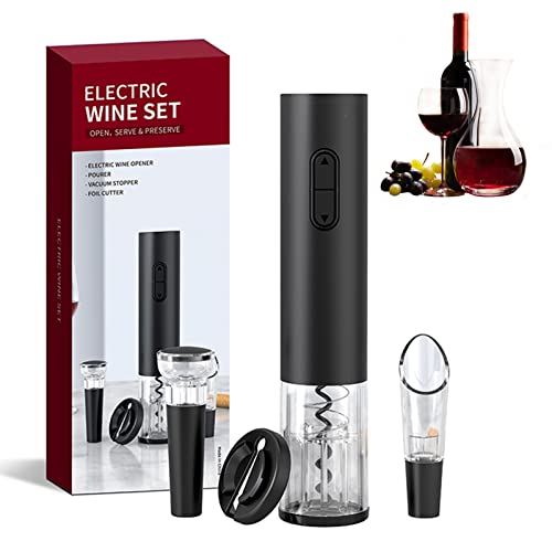 Battery Operated Wine Bottle Opener with Foil Cutter