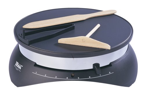 Original Crepe Pan from France with Wooden Spreader