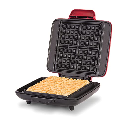 Dash Deluxe No-Drip Belgian Waffle Iron Maker Machine