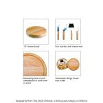 Picnic Time Brand Circo Cheese Board with Cheese Tools - Image 5
