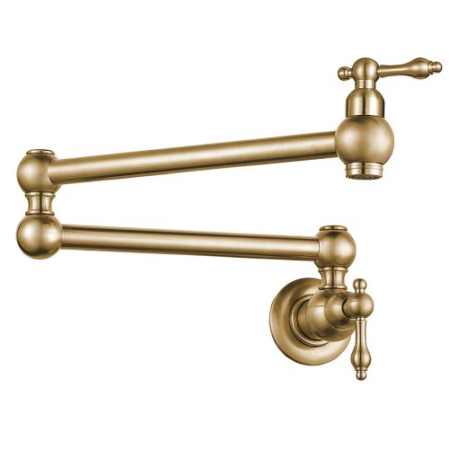 Single Hole Two Handle Pot Filler Folding Faucet