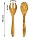 Premium Olivewood Kitchen Utensils Set - Image 7