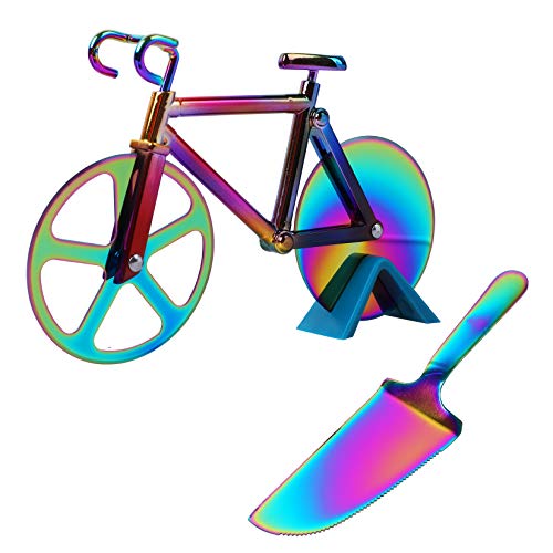 Partim Stainless Steel Bicycle Pizza Slicer