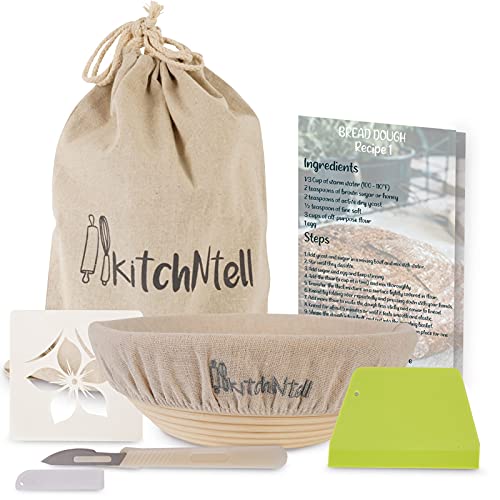 Banneton Bread Proofing Basket Set