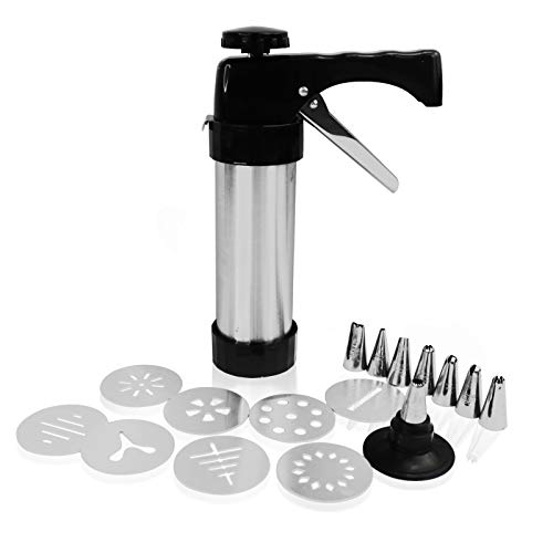 Stainless Steel Cookie Maker Biscuit Press Gun Set