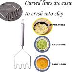 Potato Mashers Stainless Steel Easy to Clean - Image 5