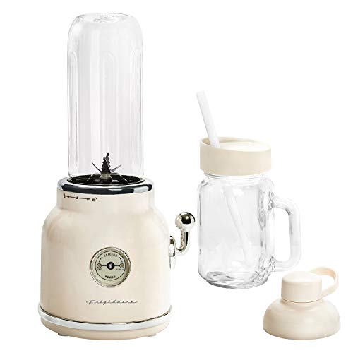 Retro Smoothie Maker Blender with Mason Jar