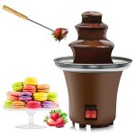 Electric Melting Machine Chocolate Fondue Fountain Set - Image 3