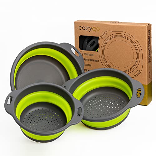Draining Pasta Colanders and Food Strainers with Bowl