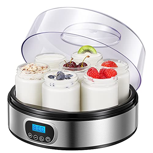 Automatic Digital Yogurt Maker with Timer Control