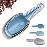 Multi Purpose Plastic Kitchen Scoops Canisters