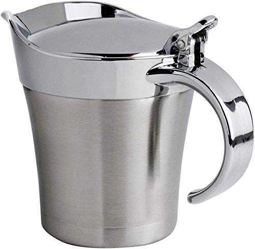 Stainless Steel Double Insulated Gravy Boat/Sauce Jug