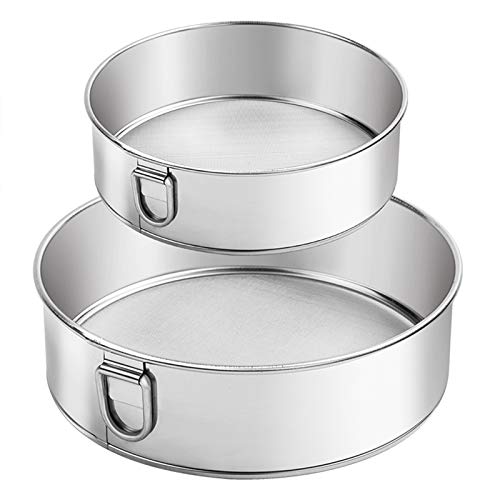 Straining Powdering Fine Mesh Strainer Set