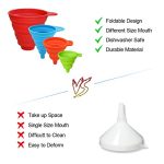 4Pcs Kitchen Funnels for Filling Bottles Canning - Image 4