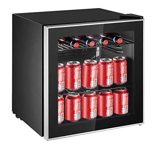 Glass Door Beverage Center Refrigerator