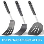 DI ORO Chef Series 3 Piece Silicone Turner Spatula Set - Image 8