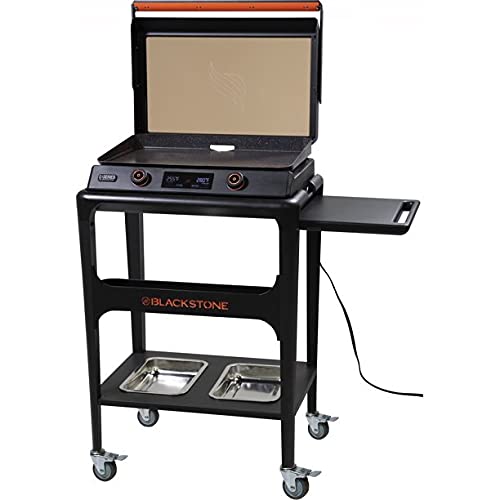 Tabletop Griddle with Prep Cart