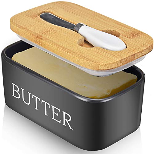 AISBUGUR Large Butter Dish with Lid
