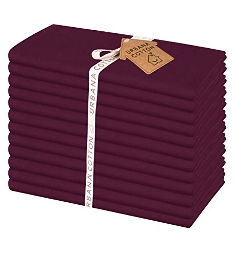 Urbana Cotton Cloth Dinner Napkins Set of 12
