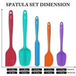 Baking Silicone Rubber Spatula Set - Image 2