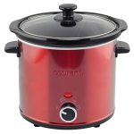 Courant Slow Cooker 3.2 Quart Crock Dishwasher Safe