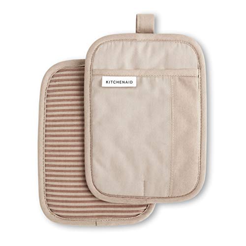 KitchenAid Beacon Two-Tone Pot Holder 2-Pack Set