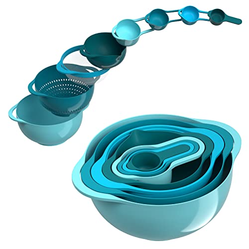 Mixing Bowls-Plastic Mixing Bowl Set of 8