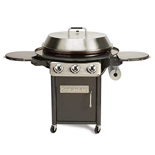 Round Flat Top Surface 360° XL Griddle Outdoor Cooking Station